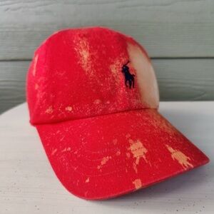 Ralph Lauren Red and orange Polo Cap